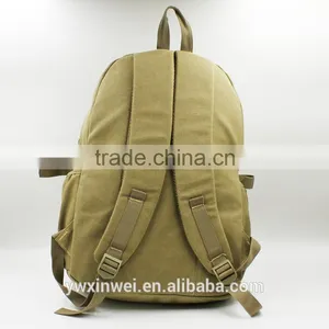 Fashion Style Canvas Backpack,2016 the Latest Design of Canvas Backpack Quality Choice thumbnail-2