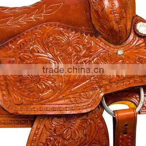 New Horse Western Pleasure Saddle Premium Quality WS159 thumbnail-4