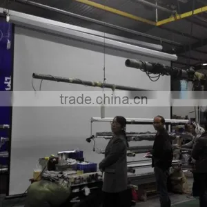 Factory Low Price 200 Inch Matte White Motorized Projector Screen Electronic Projection Screen thumbnail-2