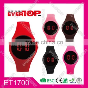 CHEAP TOUCH SCREEN SILICONE LED WATCH ET1700 thumbnail-1
