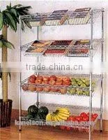 Chrome Wire Shelving,kitchen Stainless Steel Wire Shelves,wire Closet Shelving thumbnail-1