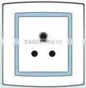 South African Style 3 Round Pin Electrical Socket thumbnail-1