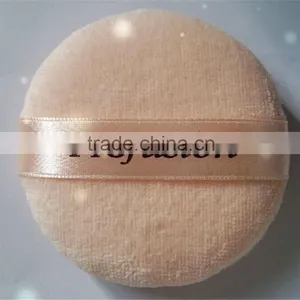 High Quality Custom Cosmetic Puff Soft Baby Powder Puff With Stick thumbnail-3