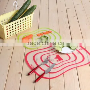 Foldable Flexible Plastic pp Kitchen Cutting Board thumbnail-5