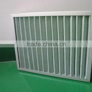 OEM Pre Efficiency Pleated Panel Air Filter for Central Air-codition and Clean Room thumbnail-4