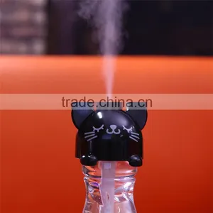 Home Office Travel Usb Portable Cartoon Bottle Led Light Humidifier/essential Oil Diffuser for Aromatherapy thumbnail-3