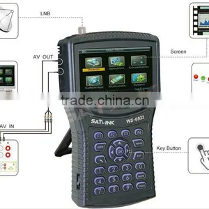Satlink Ws6932 HD Mpeg4 DVB-S2 Meter Satellite ws 6932 HD Analyzer Satellite Signal Finder Satlink Ws-6932 thumbnail-1
