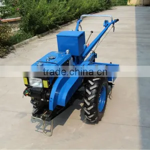 High Quality Two Wheels Driven 8HP 10HP 12HP 15HP Mini Walking Tractor thumbnail-1