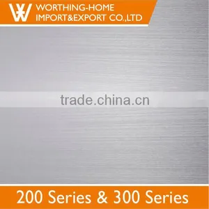 Can Be Customized Size Surface No.8 6k No.4 Hairline 201 Decorative Stainless Steel Sheet thumbnail-2
