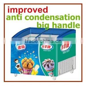 100-600L Chest Refrigerator Chest Freezer Ice Cream Refrigerator Ice Cream Freezer thumbnail-1