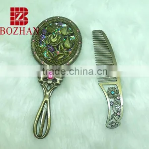 Good Selling Compact Mirror Set With Rhinestone thumbnail-1
