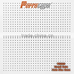 SGS Certificate in Acoustic Perforated Gypsum Ceiling Tiles Which With Good Quality and Surface thumbnail-1