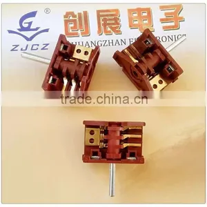 Chzjcz/mini Mixer Rotary Switch Round Switches on Off,mini Switches Mixer Rotary Switch Momentary thumbnail-3