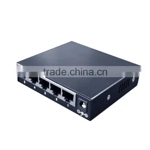 12v Desktop Mini 5 Port Ethernet Switch Gigabit 10G thumbnail-3