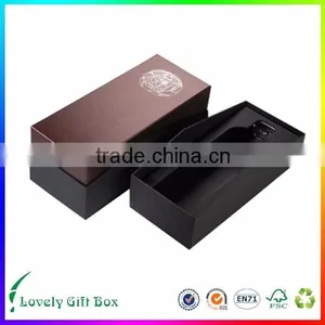 Free Design Foil Stamping Luxury Paper Wine Gift Box Wholesale thumbnail-1