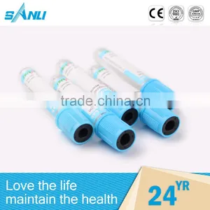 CE and ISO Approved Blue Top PT Vacuum Blood Tube Containers With Sodium Citrate thumbnail-1