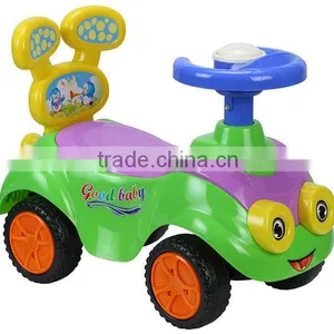 New Hot Sale New 4 Wheels Kids Plastic Car Slide Scooter Carrier Ride on Car Q01-1 thumbnail-6