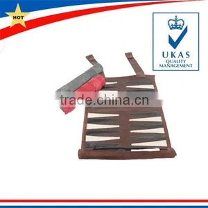 High Quality Soft Genuine Leather Oriental Backgammon thumbnail-6