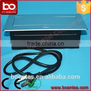 Conference Equipment USB Power Charging Pop Up Power Outlet/Socket Box With RJ45/HDMI/Audio thumbnail-1