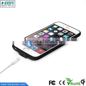 Rubber Oil Surface for IPhone 6 qi Wireless Phone Charger Case thumbnail-1