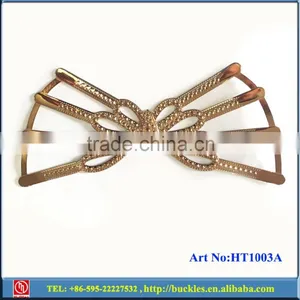 Gold Color TPU Plating Shoes Clip Decorative Chain (HT1104A) thumbnail-2