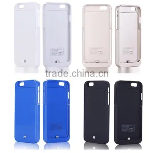 External Battery Case Lithium Ion Battery Phone Power Bank Charge Case 3200mah for Rechargeable Battery for IPhone 6 thumbnail-4