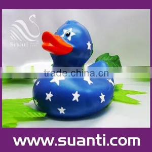 Blue Shirt Duck Bath Duck/floating Bath Duck Toy thumbnail-3