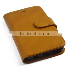 2016 New Arrival Hot Sale PU Leather Wallet Phone Case For IPhone SE For IPhone 5 SE thumbnail-1