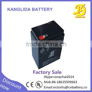 High Performance 6v4ah Sealed Vrla Battery Power Accumulator thumbnail-4