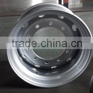 Truck Tubeless Steel Wheel 22.5*11.75 With High Quality and Good Price thumbnail-5
