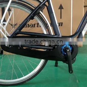 700c Wheel City Electric Bicycle With Bafang Central Motor 36V/18Ah Li-ion Battery +150km Range per Charger ( HJ-14C02 ) thumbnail-3