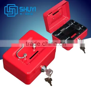 Metal Small Money Cash Box With Slot thumbnail-1