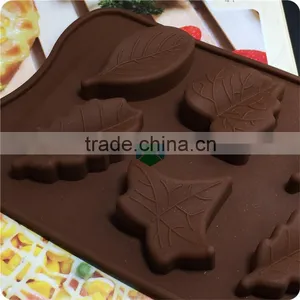 CTBED-025 Various Kinds Of Leaves Chocolate Pudding Mould thumbnail-2