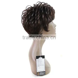 HOT SALE Newest Fashion Short Hair Tape Curl Wig Short Culy Ladies' Wig thumbnail-3