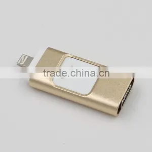 3in1 MicroDrive 32gb Mini Usb Metal Pen Drive OTG for USB Flash Drive thumbnail-1