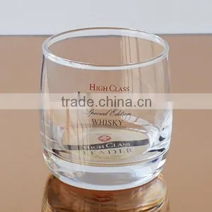 Round Shaped Whiskey Glass Cup With Apacity 300ml thumbnail-1