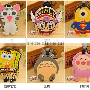 Soft PVC Luggage Tags With Customer Logos thumbnail-6