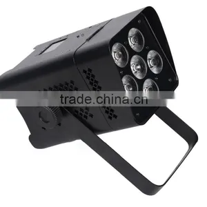 Hot Sell Rechargeable Battery 6pcs LED Uplight Led Lighting thumbnail-2