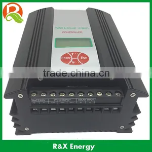600W PWM Wind Solar Hybrid Controller With LCD Display, Max 900w Charge Controller, for Max 300w Solar Panel and 900w Windmill thumbnail-1