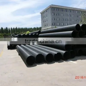 DN500,SN8 Steel Belt Reinforced pe Pipe for Drainage thumbnail-3