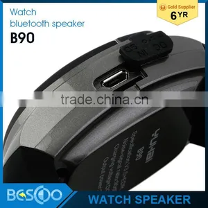B90 Smart Watch Sports Music Player Wireless Bluetooth Speaker Hands-free Call TF Card Playing FM Radio Self-timer Time Display thumbnail-4