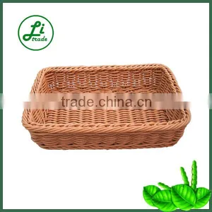 Retangular Poly Rattan Basket thumbnail-1