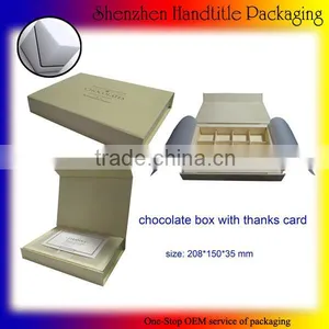 OEM Elegant Chocolate Packaging Box thumbnail-1