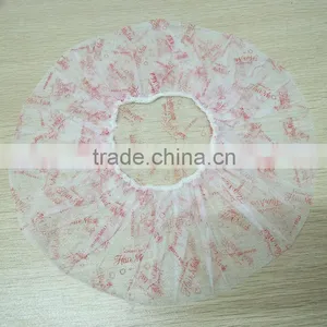 Printed Assorted Colors Disposable Printed Shower Cap thumbnail-1