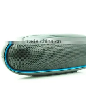 S309 Blue Color 2 Channel NFC Speaker Bluetooth Support Line in Audio Play thumbnail-2