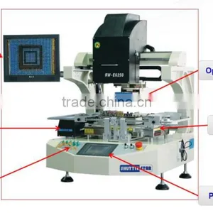 Full-auto BGA Repair Machine Shuttle Star RW-E6250 for Mobile Phone Optical Alignment Bga Rework Station thumbnail-3