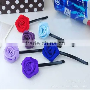 2014 Yiwu Aimee Wholesale Make Silk Flowers Hair Clips(AM-JJ-05) thumbnail-1