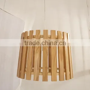 E27 Wooden Pendant Lamps/Lights Interior Home Lighting Lamps thumbnail-1