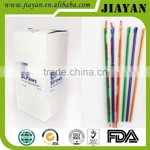 2015 Hot Sale Multifunctional Colorful Spoon Drinking Straws thumbnail-3