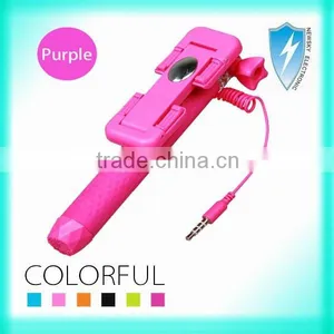 Mini Cable Selfie Stick For IOS and Adroid Phones Without Bluetooth and Battery thumbnail-1